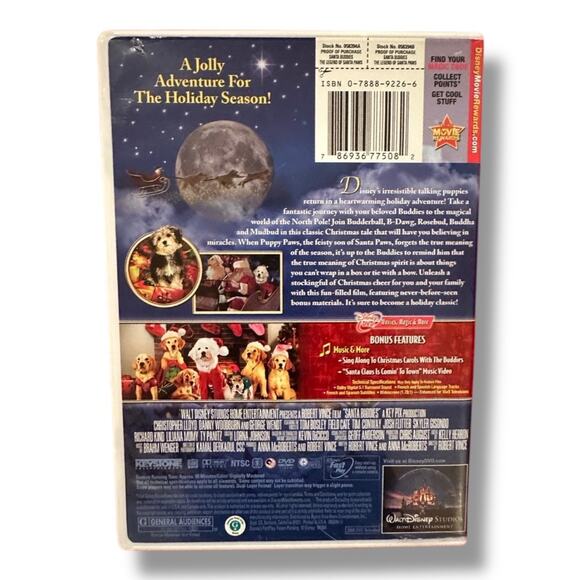 Walt Disney Santa Buddies: The Legend of Santa Paws DVD - Picture 3 of 3